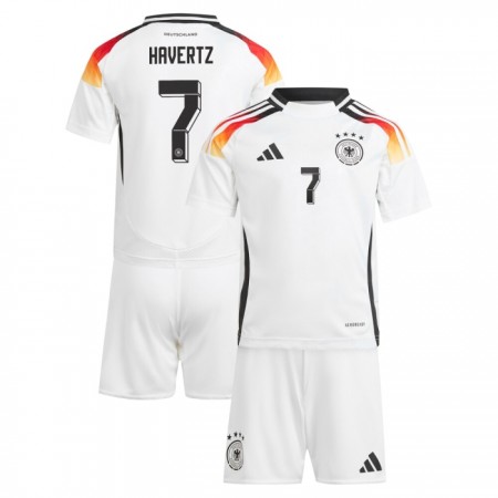 Německo Kai Havertz 7 Domácí ME 2024 - Dětské Fotbalové Dresy (S/S) Německo Kai Havertz 7 Domácí ME 2024 - Dětské Fotbalové Dresy (S/S)